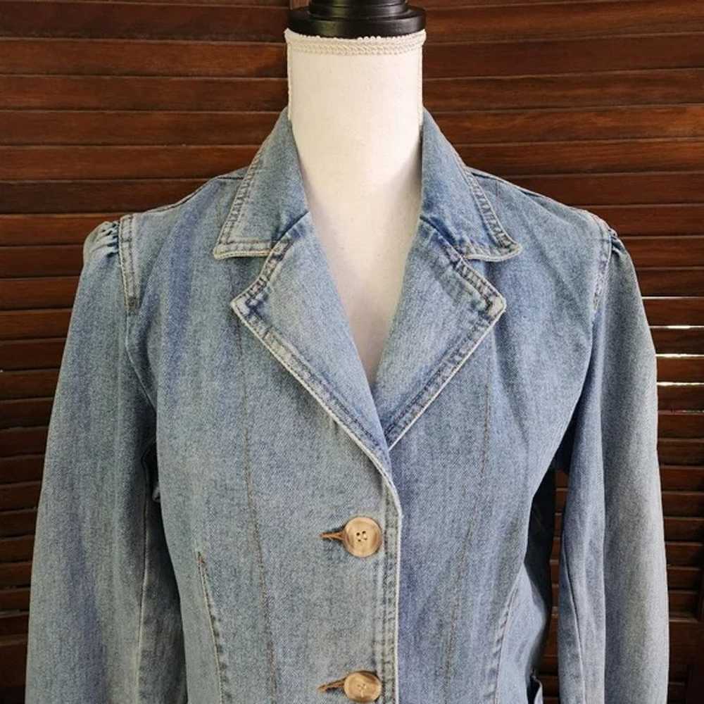 80's Newport News Jeanology Collection Denim Jack… - image 7