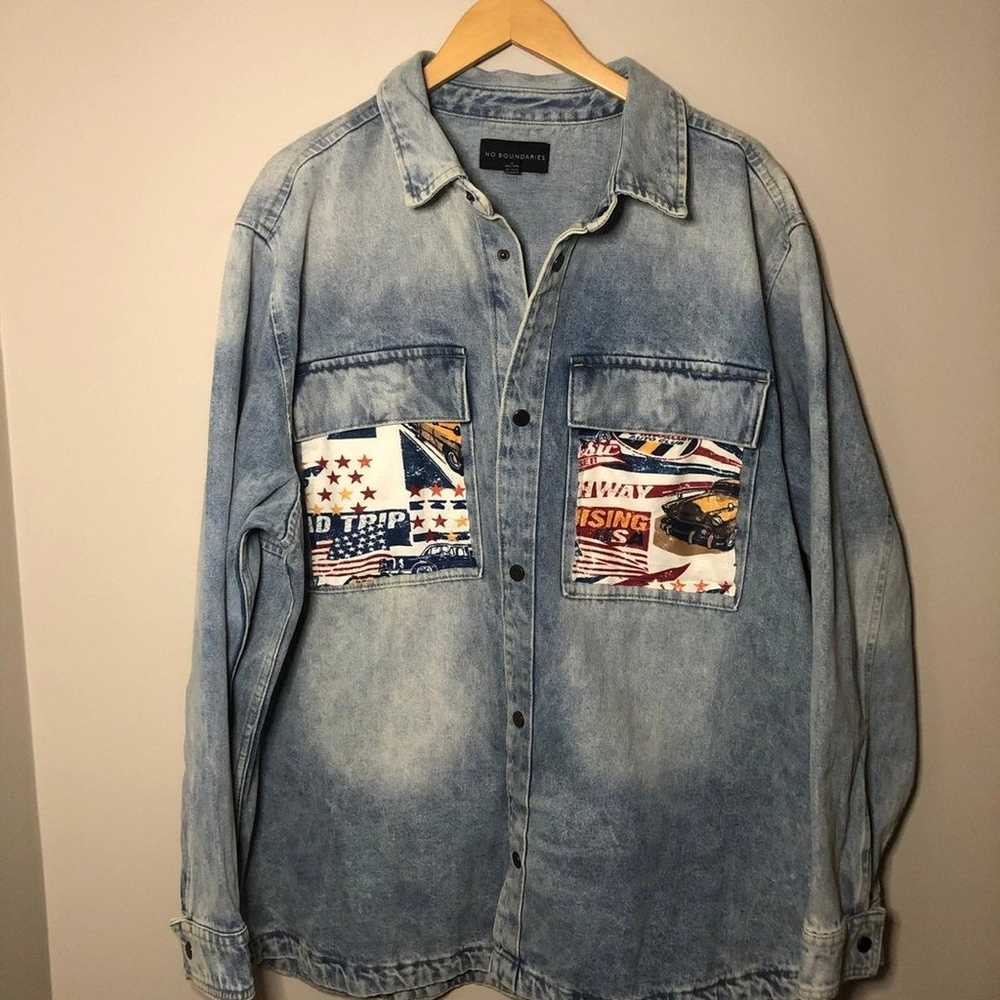 Handmade Road Trip Patchwork Jacket - image 2