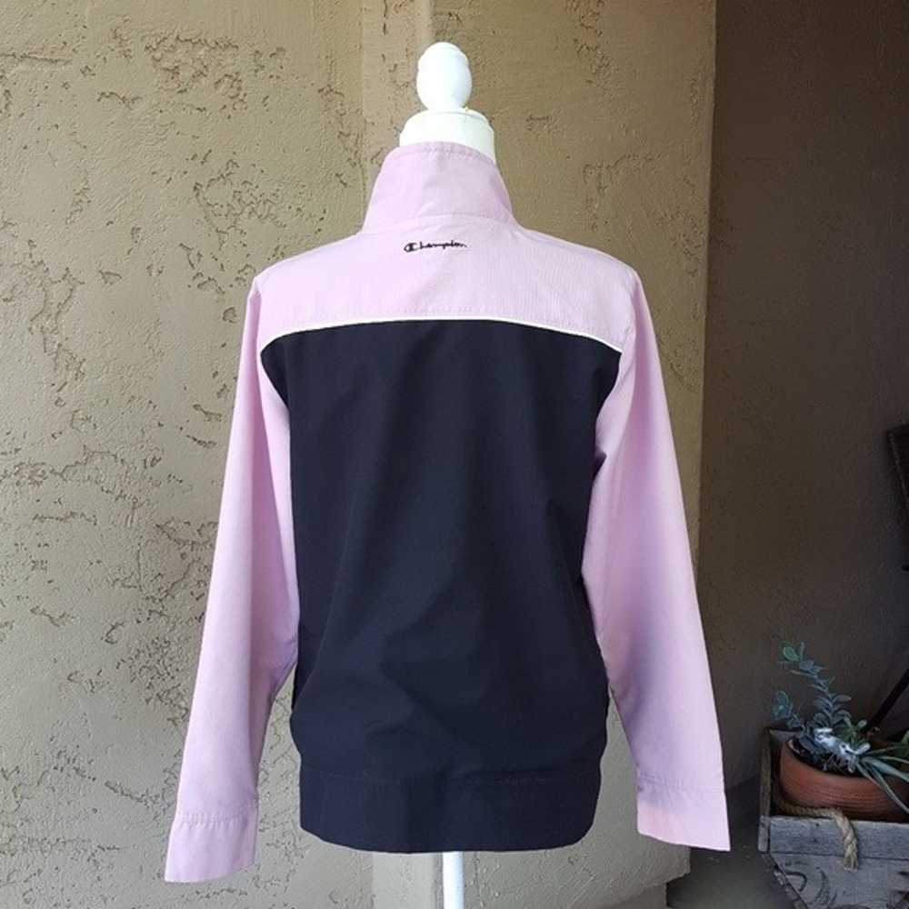 Champion Vintage Pink and Black Jacket - image 5