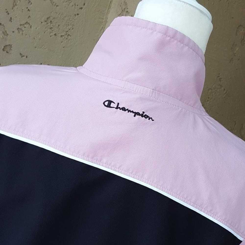 Champion Vintage Pink and Black Jacket - image 6