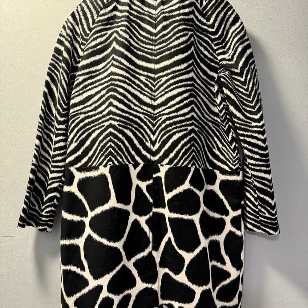 Vintage Retro Michael Kors Animal Print Jacket EU… - image 6