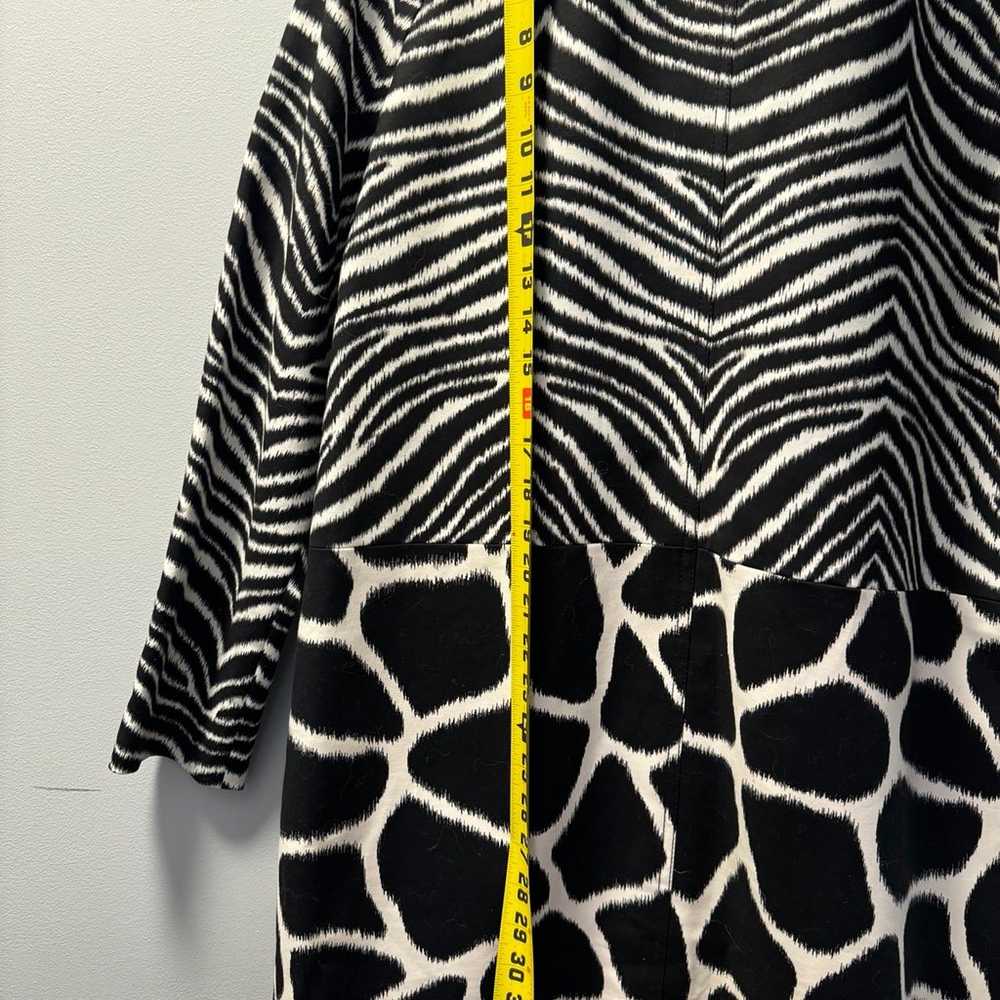 Vintage Retro Michael Kors Animal Print Jacket EU… - image 9