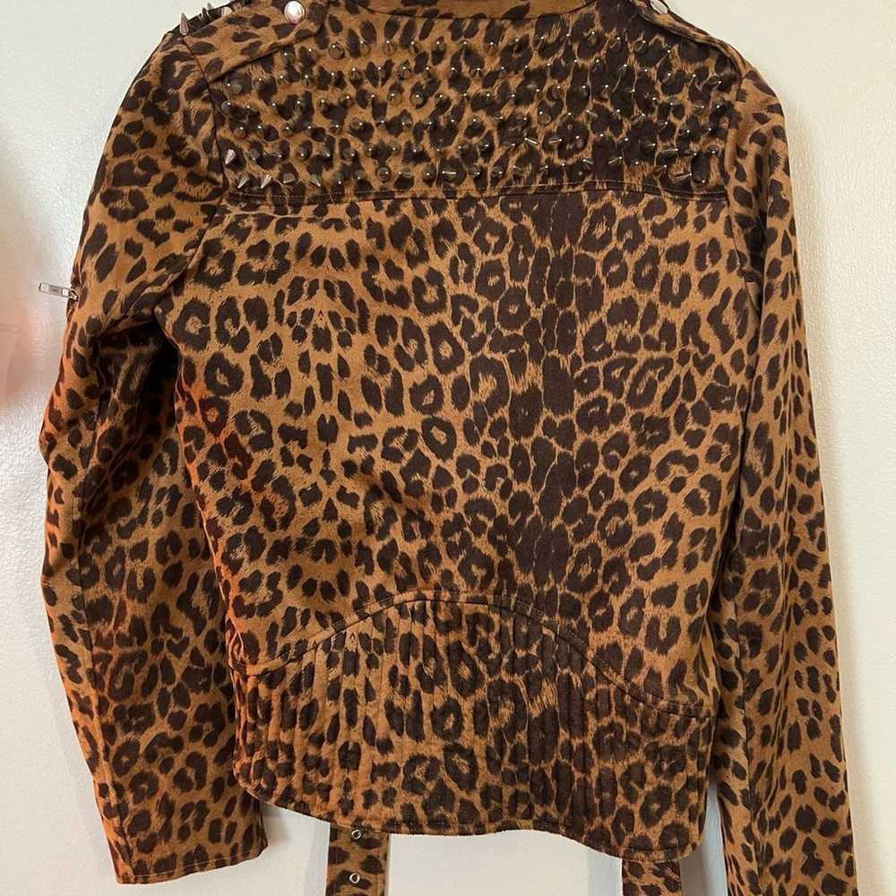 UNIF Leopard Spiked Moto - image 6