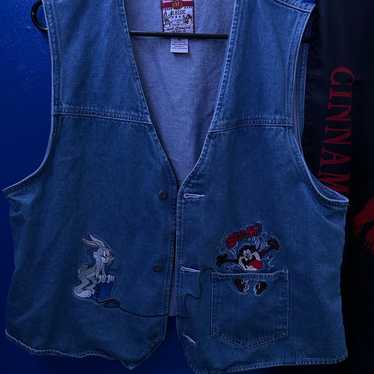 Vintage 1990s LOONEY Tunes Classic Wear VEST