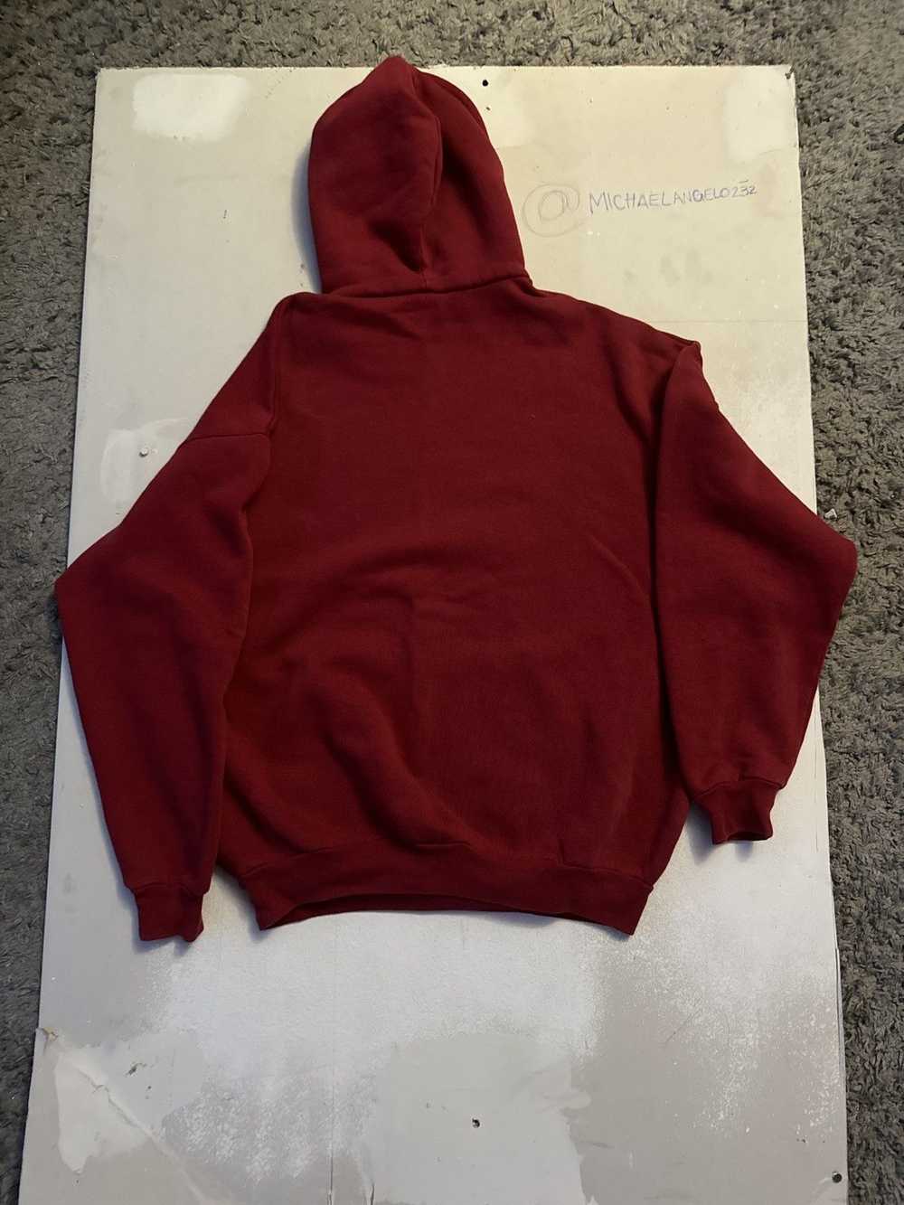 Balenciaga Balenciaga Red Crest Hoodie - image 2