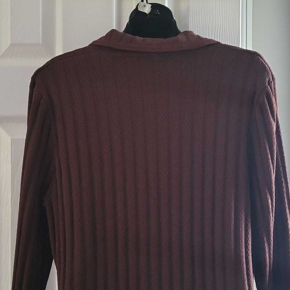 MTWT 9-5 vintage women's sweater
brown size XS - image 3