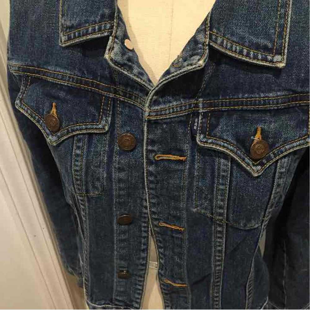 Vintage Earl jean jacket xs petite - image 2