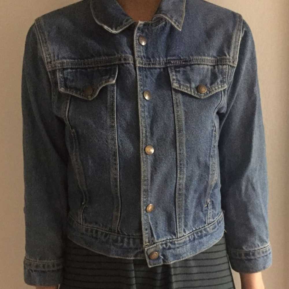 Vintage Guess 1990's denim jacket - image 2