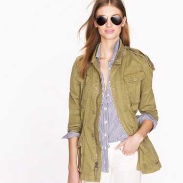 J.Crew Boyfriend Fatigue Military Parka