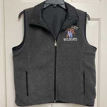 VINTAGE Lavon Brand Women Fleece Vest Jacket Full… - image 1