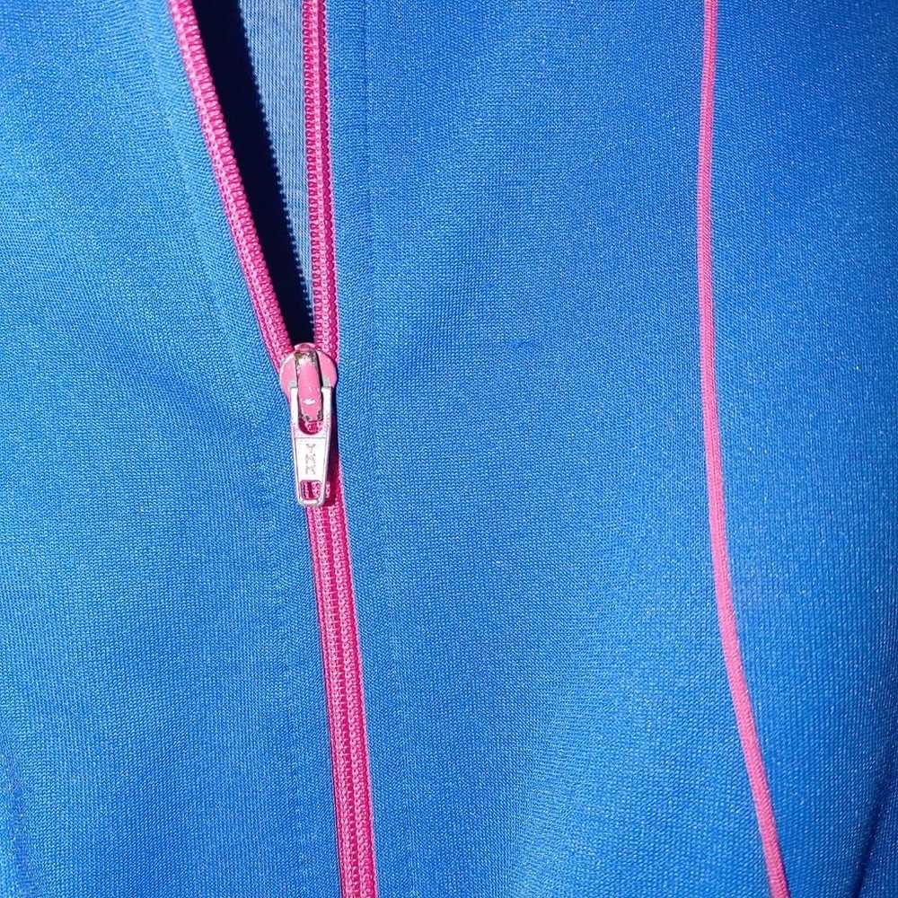 Nike Fleece Zipper Jacket SMALL Vintage Logo Pink… - image 4