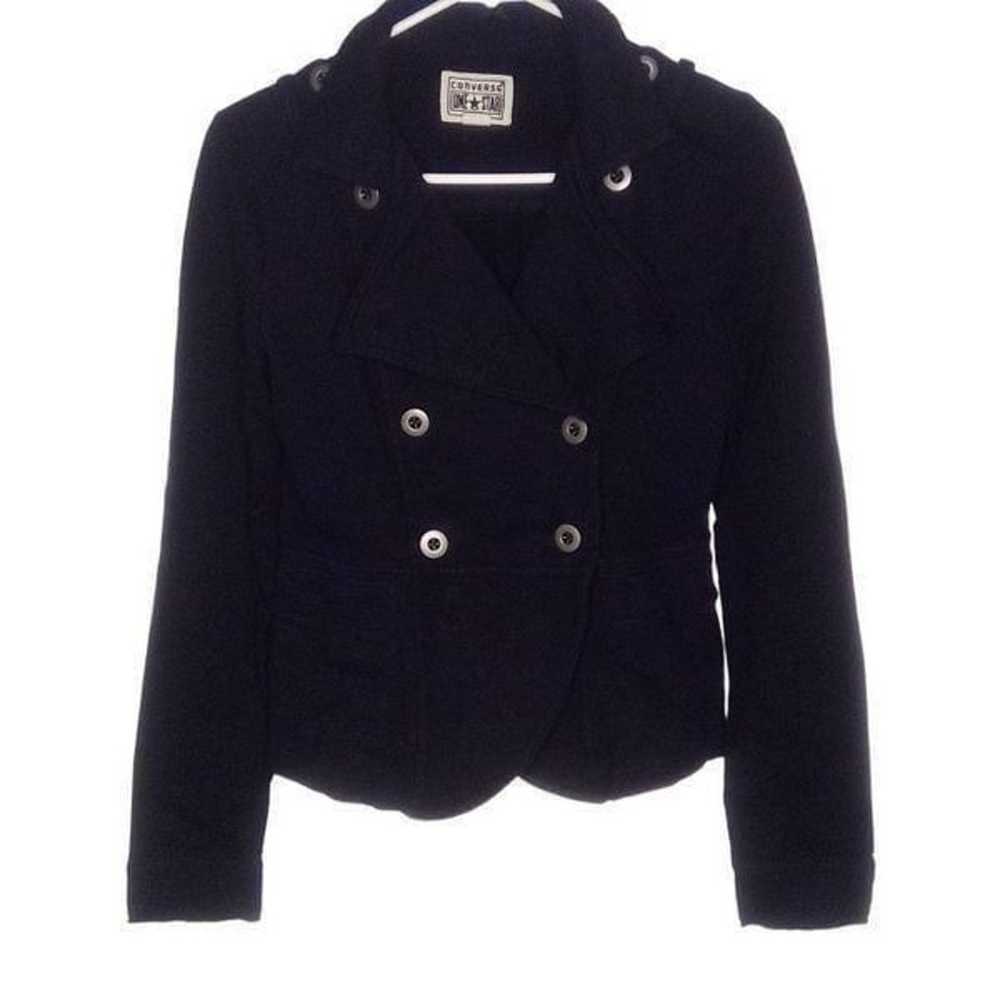 Vintage Converse One Star Women's Navy Pea Coat S… - image 4