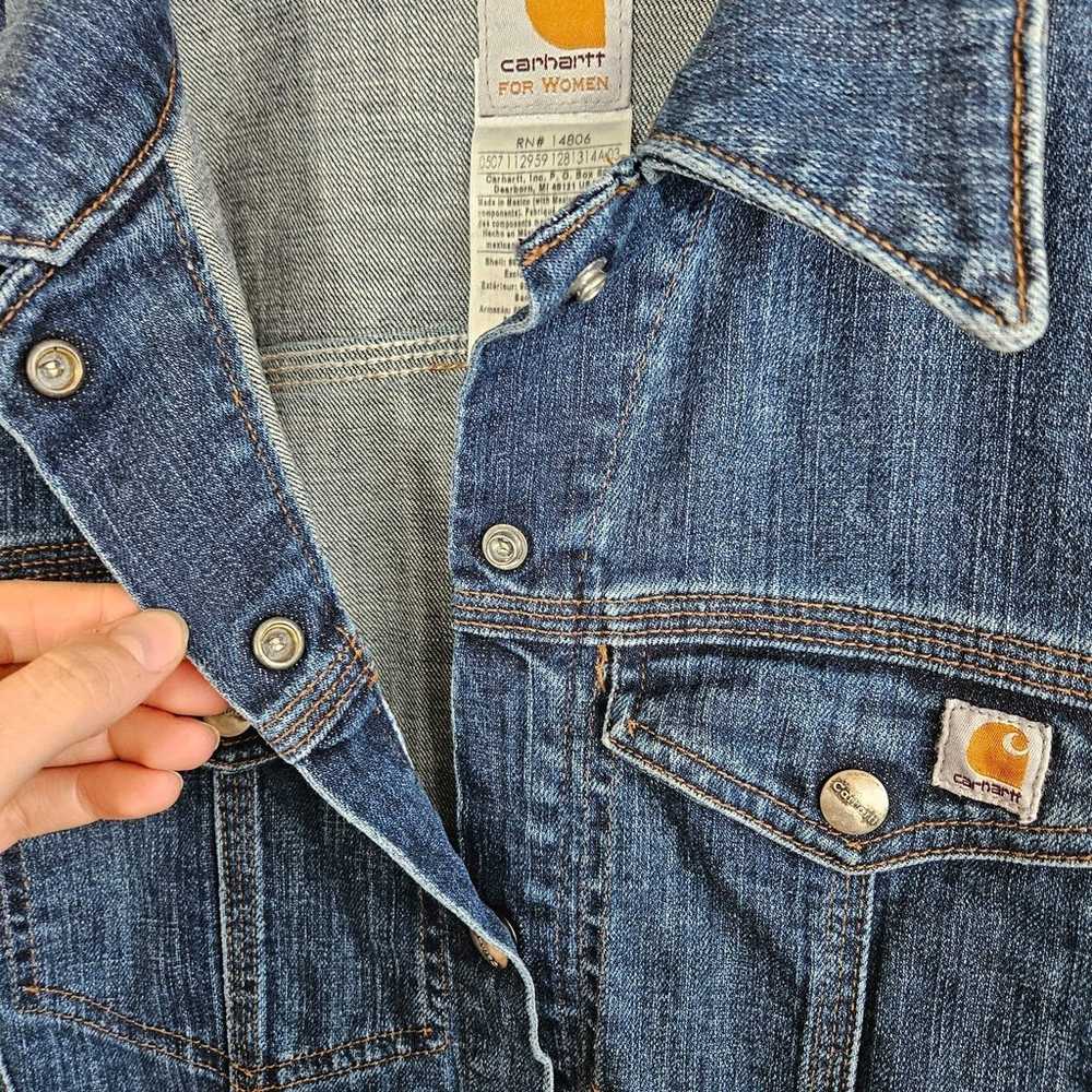 Carhartt Women's Vintage Denim Jacket - image 7