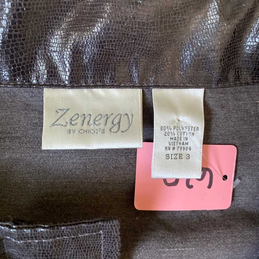 Vintage zenergy by chicos jacket - image 3