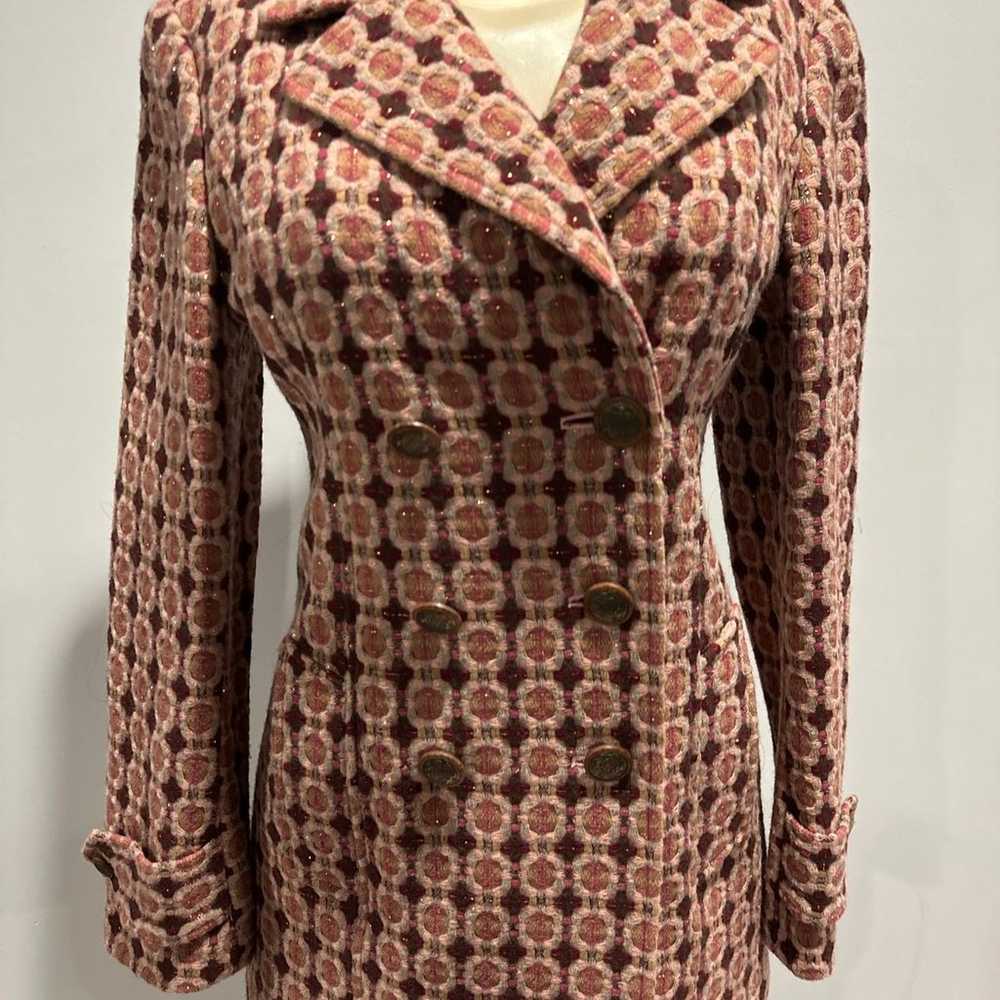 Juicy Couture Coat Size Small Women Double Breast… - image 3