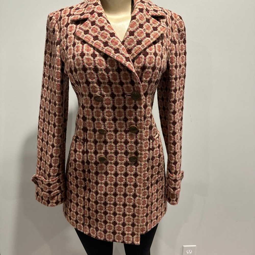 Juicy Couture Coat Size Small Women Double Breast… - image 4