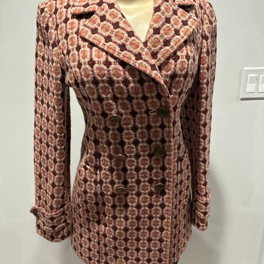 Juicy Couture Coat Size Small Women Double Breast… - image 5