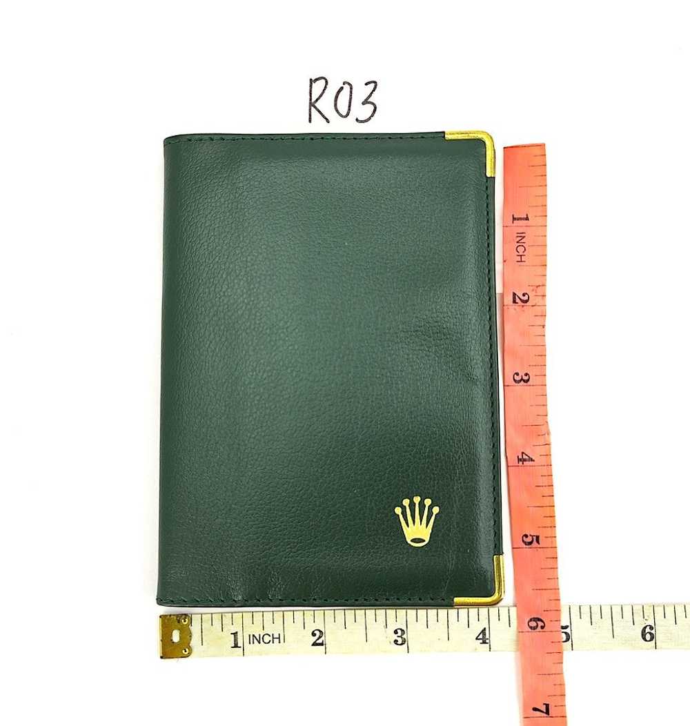 Rolex ROLEX Geneve leather passport holder with c… - image 11