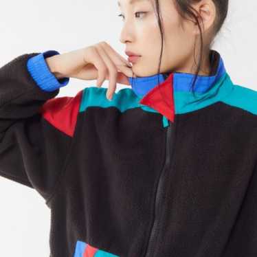 Urban outfitters color block vintage retro jacket