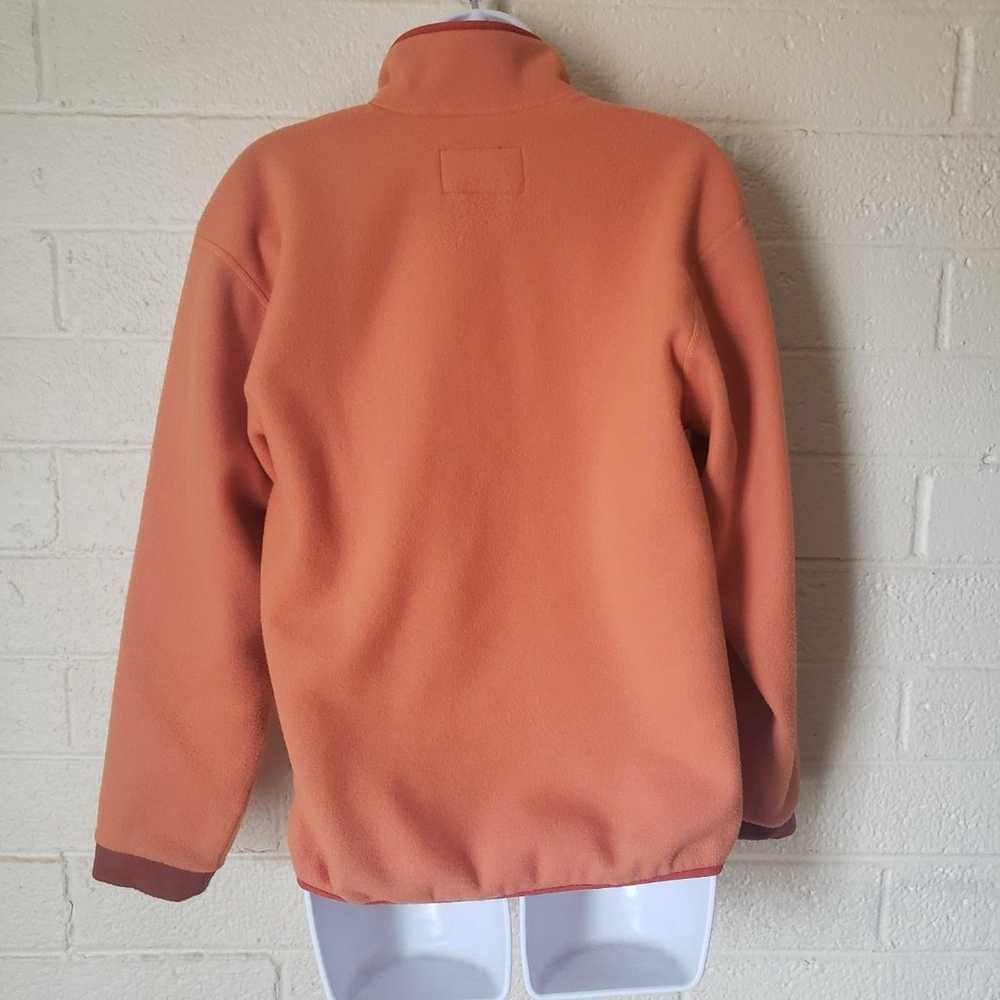 REI Orange Soft Fleece Jacket - image 5