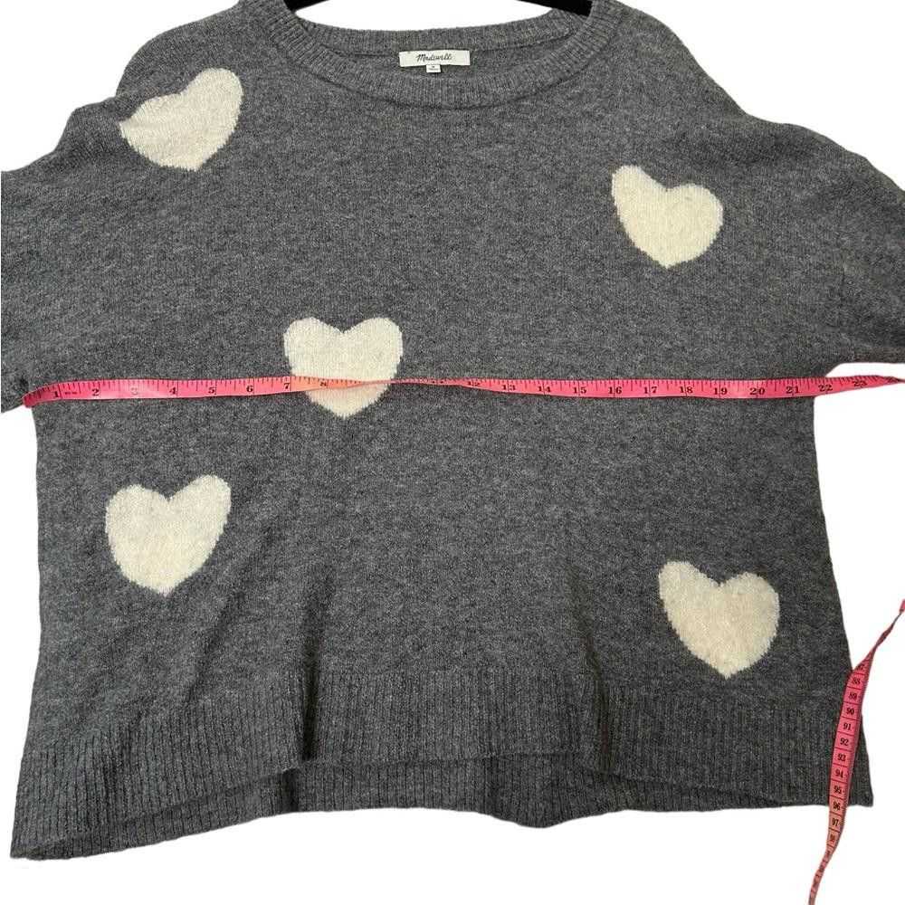 Madewell Madewell l Heart Dot Balloon Sleeve Swea… - image 6