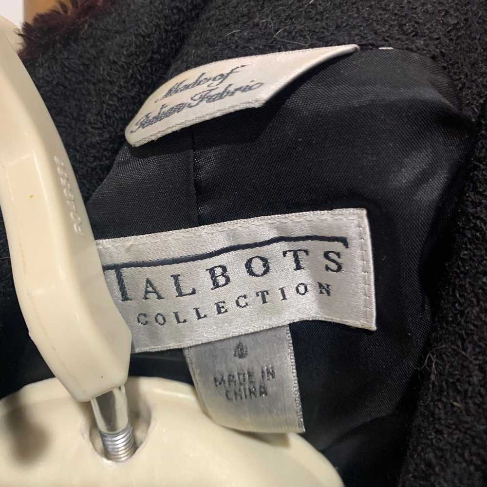 Talbots Collection Italian Wool Blazer w Frog Cla… - image 6