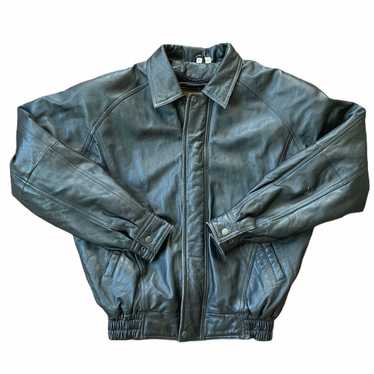 Vintage Heavy Authentic Leather Jacket - image 1