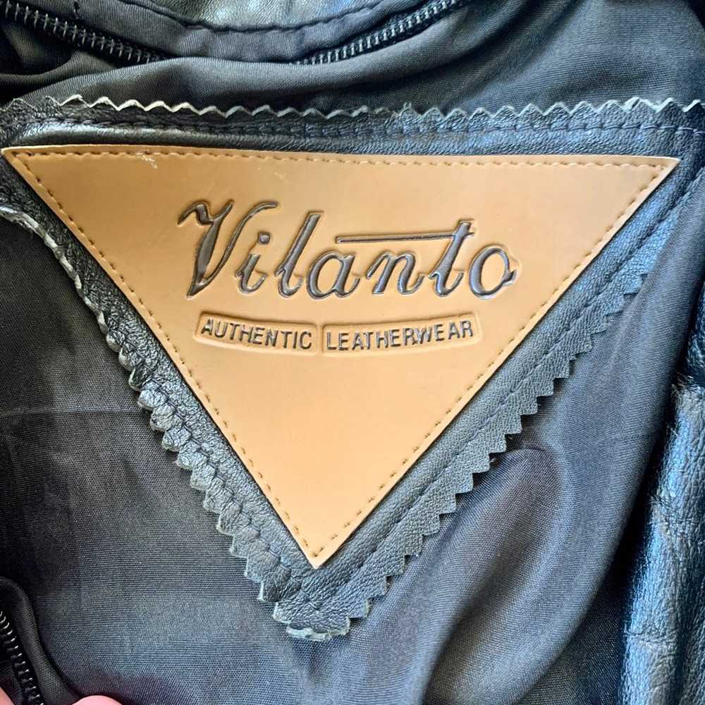 Vintage Heavy Authentic Leather Jacket - image 8