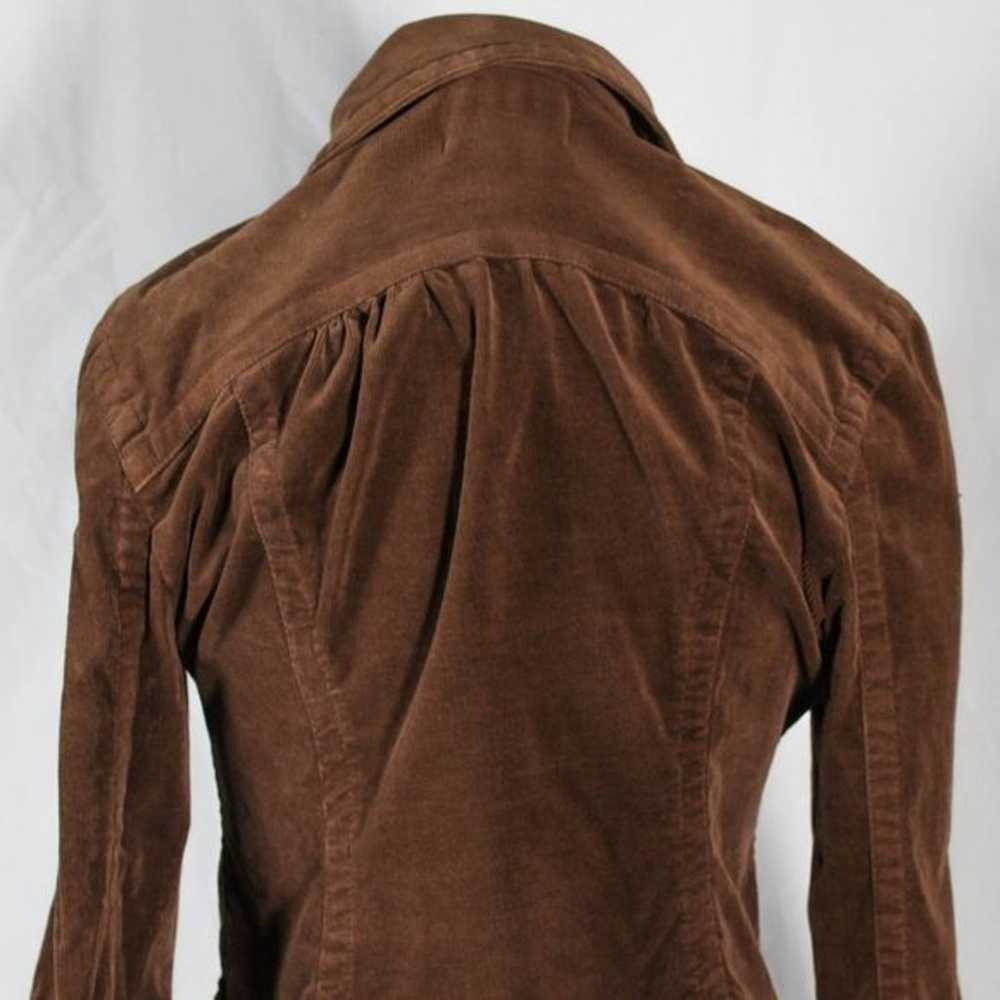 Vintage 1990s Brown Corduroy Jacket with Large To… - image 7