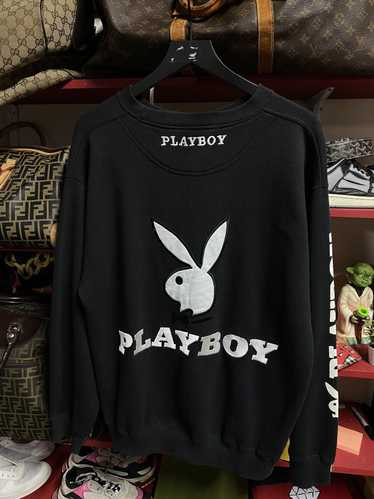 Vintage 00’ Vintage Playboy Black Crewneck Y2K XLa