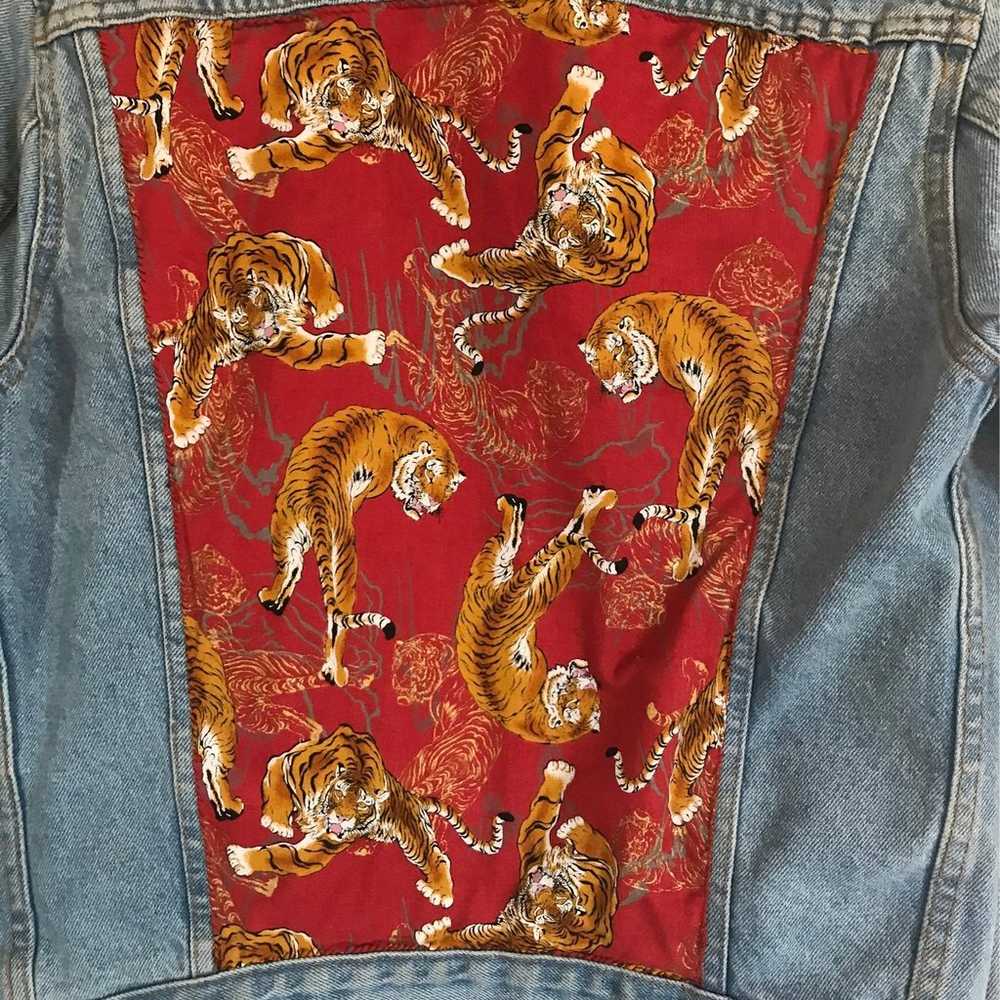 One of a kind vintage denim jacket - image 2