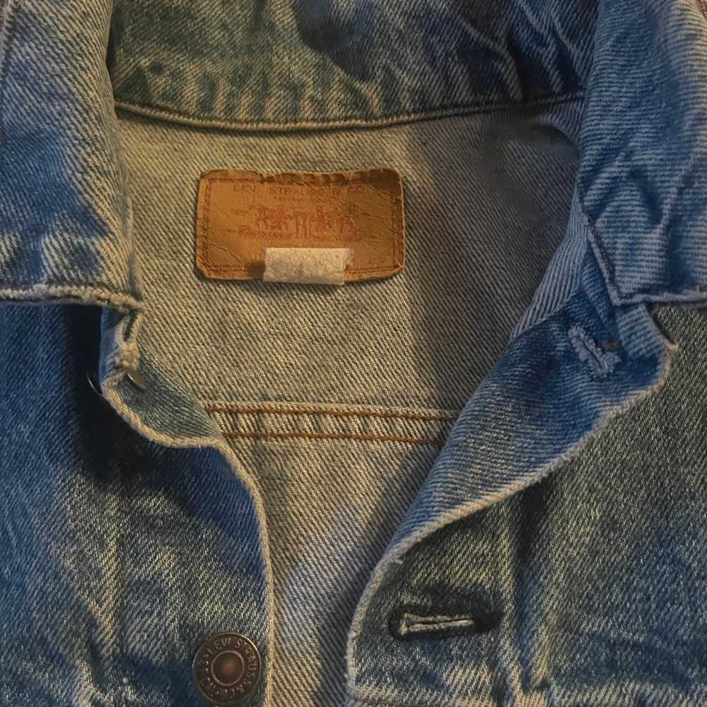 Levi's jean jacket - image 2