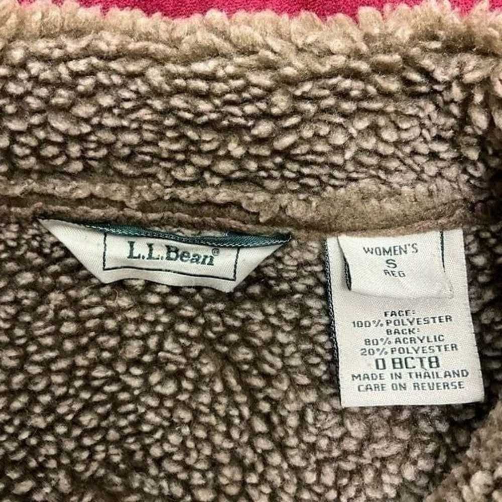 L. L. BEAN Faux Suede Sherpa Lined Jacket - image 3