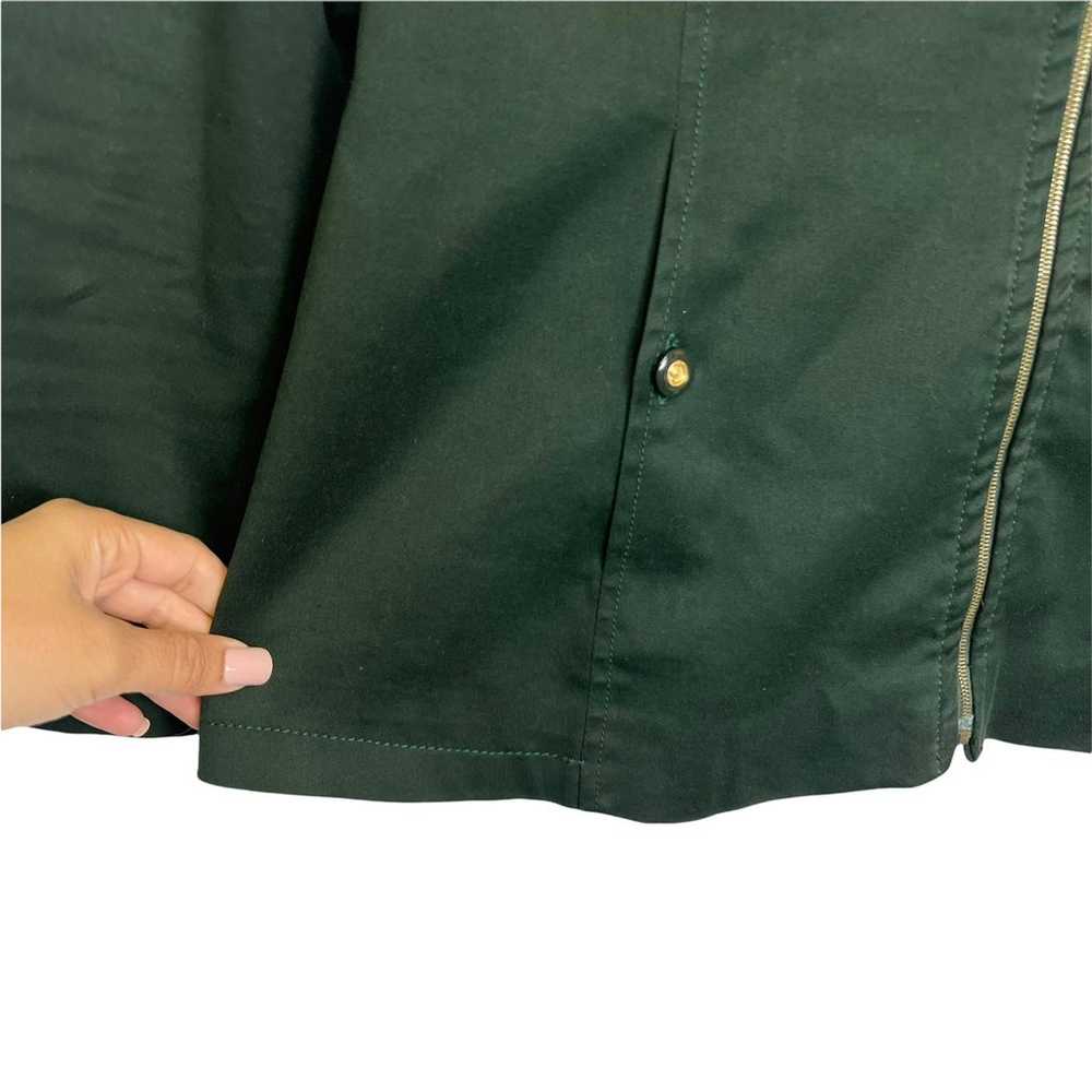 Vintage St. John Sport Dark Green Jacket Zip Up - image 4