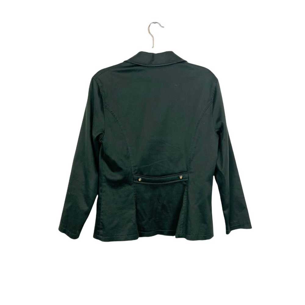 Vintage St. John Sport Dark Green Jacket Zip Up - image 5