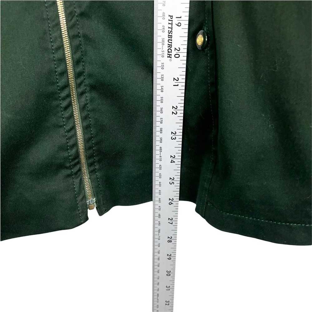 Vintage St. John Sport Dark Green Jacket Zip Up - image 7