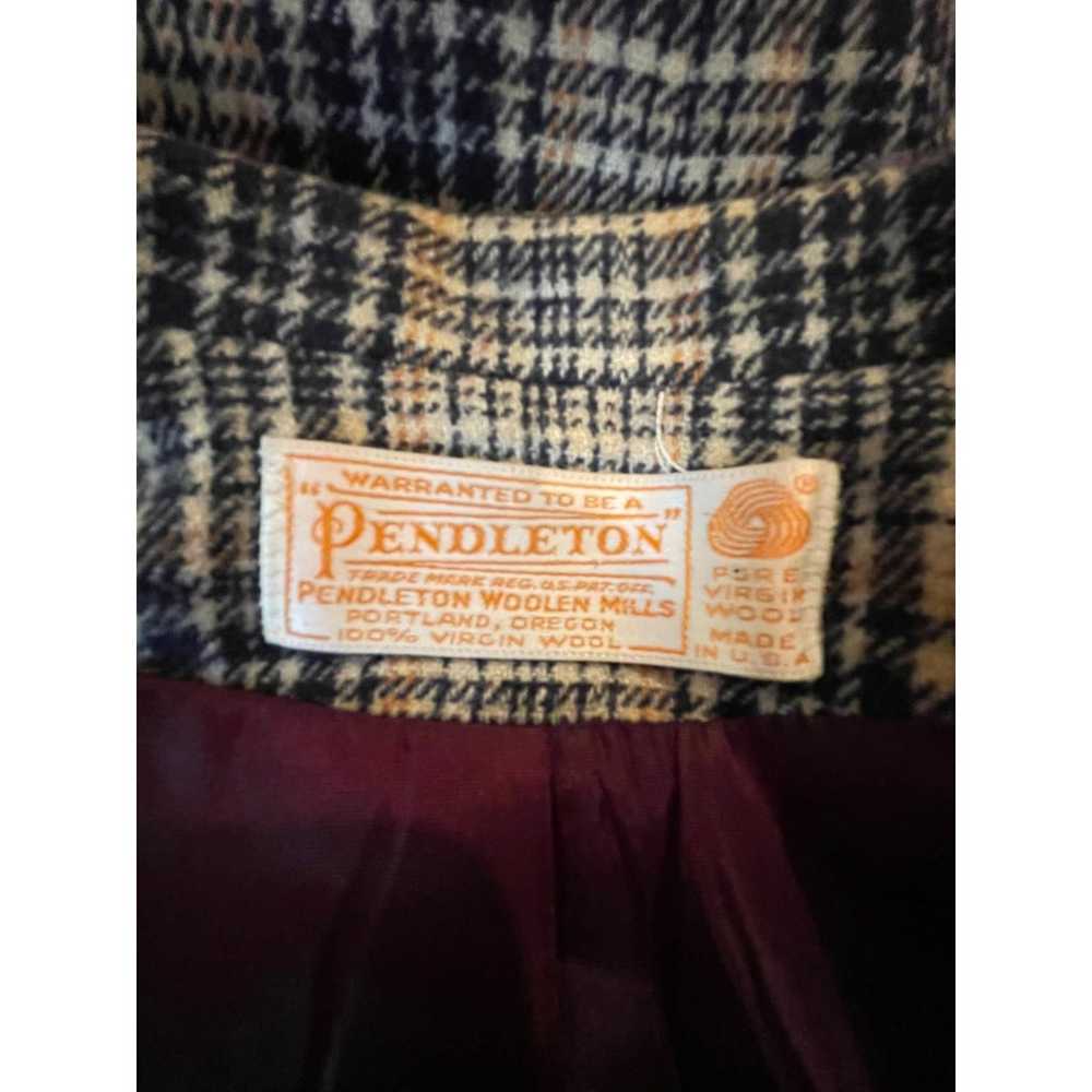 Vintage Pendleton 100% Virgin Wool Jacket - image 9