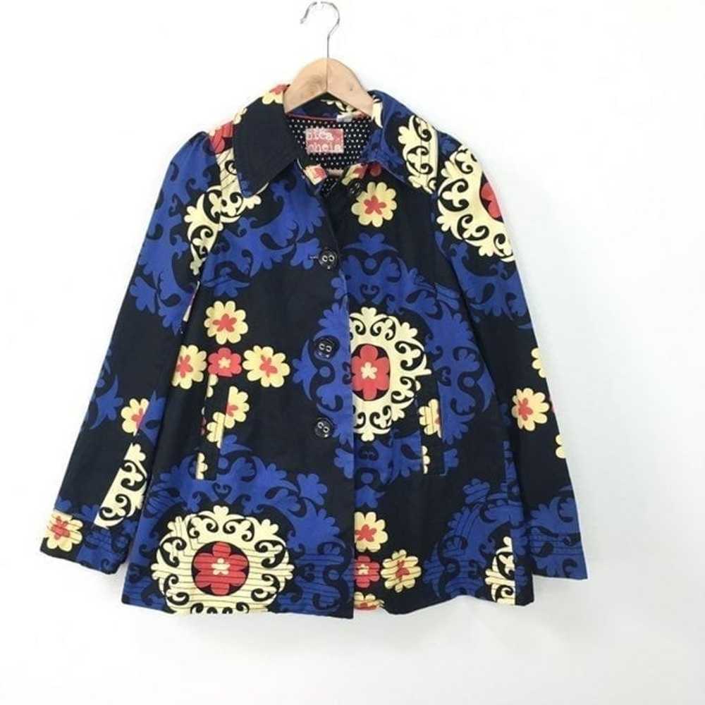 Anthro Bica Cheia Floral Swing Coat - image 1