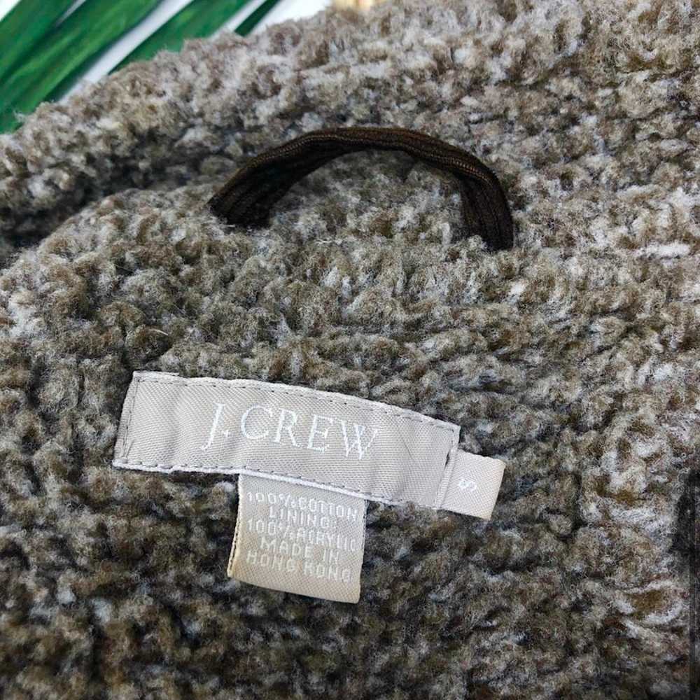 Vintage J. Crew  Sherpa Corduroy Jacket - image 7