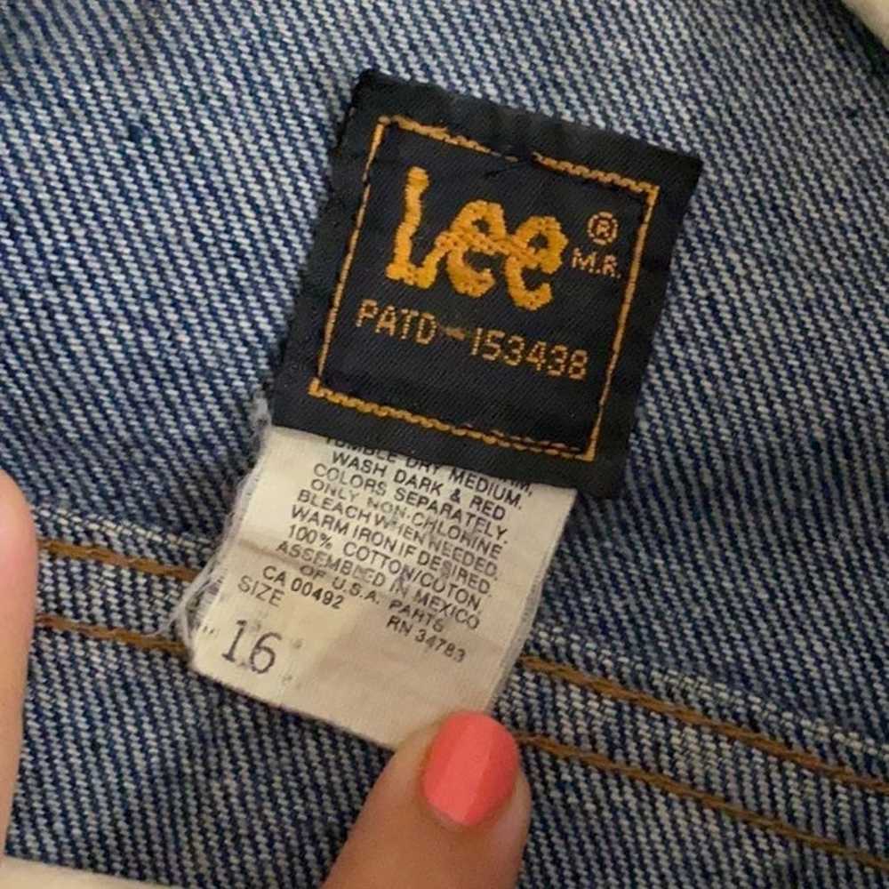 Lee urban outfitters denim Jean Jacket - image 3