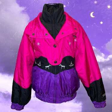 UNIQUE RETRO DREAMY SKI JACKET - image 1