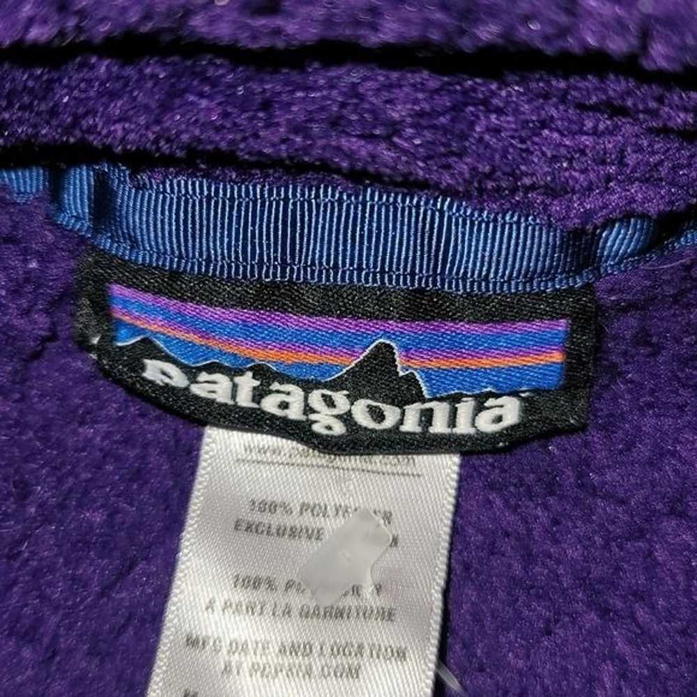 Patagonia Synchilla pullover, vintage jacket, pur… - image 2