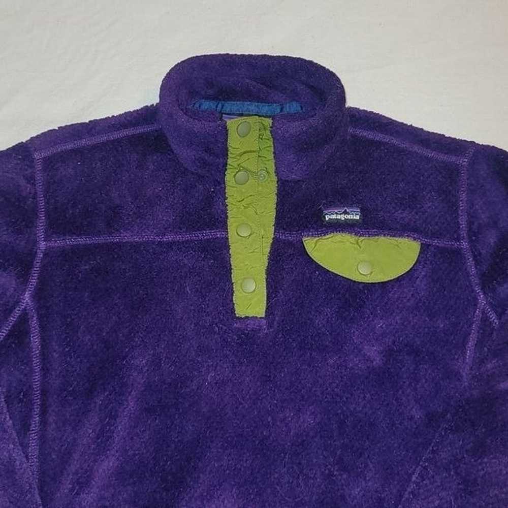 Patagonia Synchilla pullover, vintage jacket, pur… - image 5