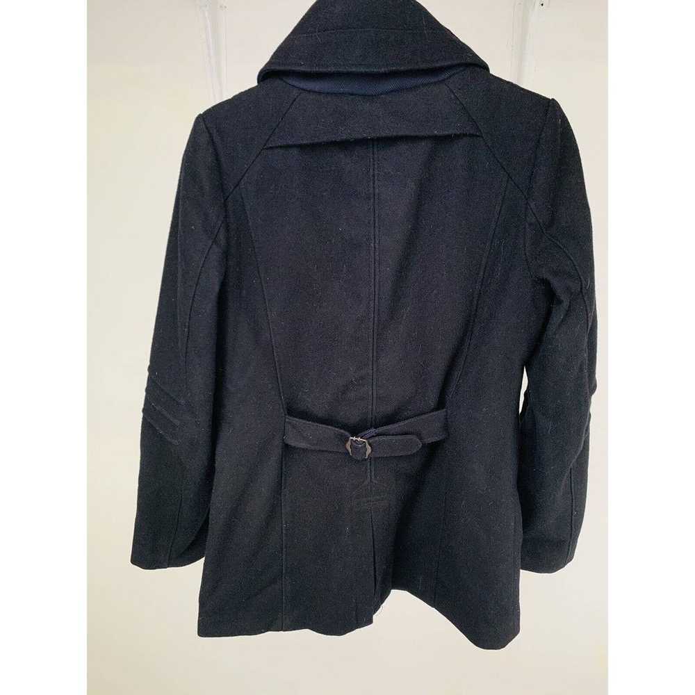 G Star Raw Coat Black Womens Size Small Wool Camd… - image 2