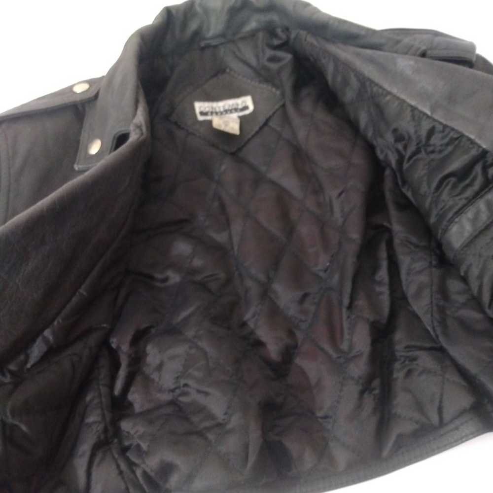 Womens Vintage Contempo Casuals Black Leather Bel… - image 7