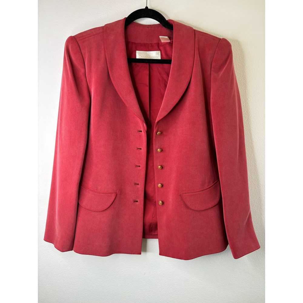 Dana Buchman 100% Silk Blazer - image 1