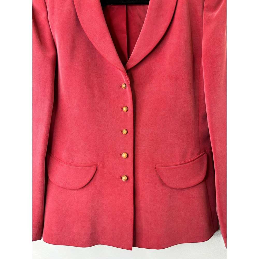 Dana Buchman 100% Silk Blazer - image 5