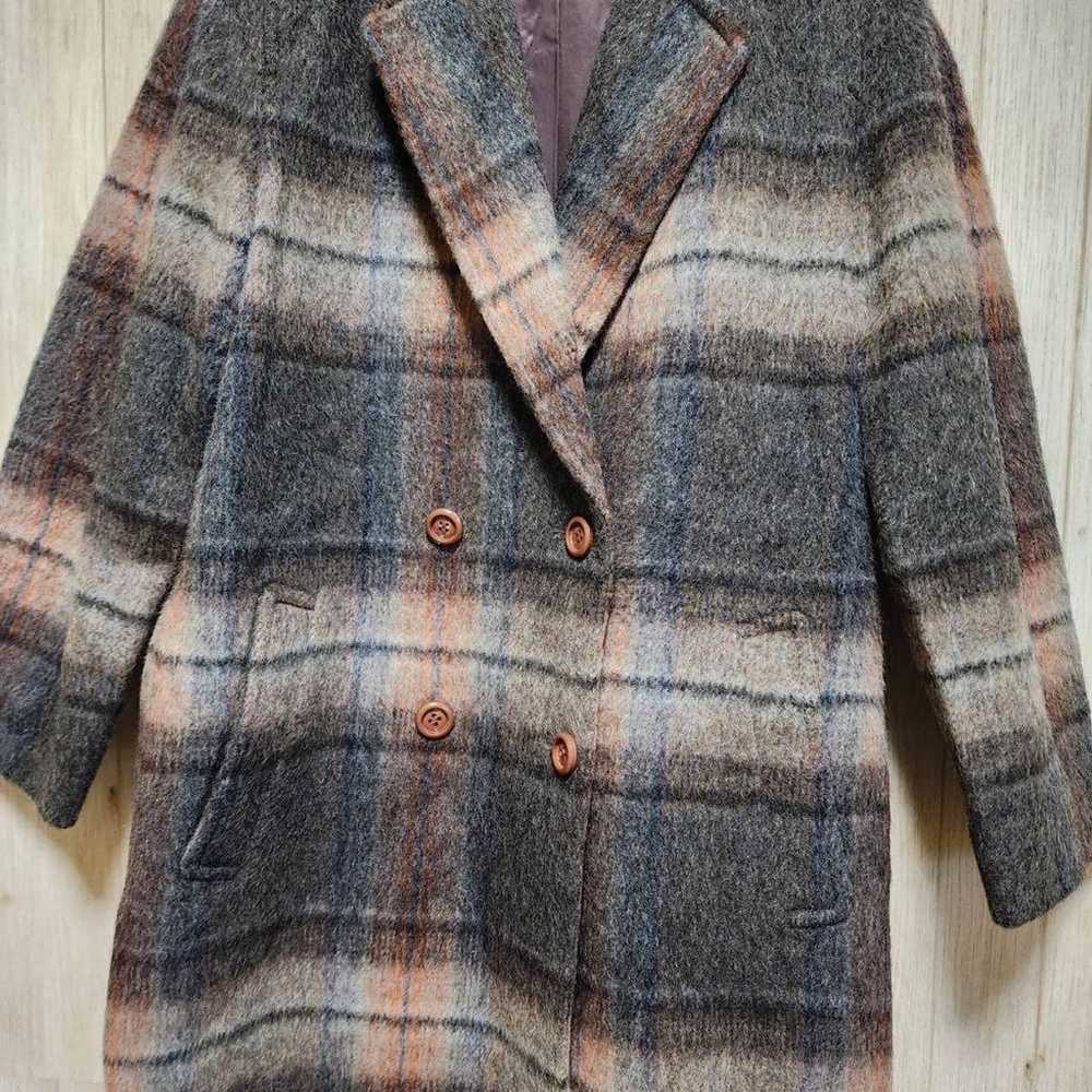 Sanyo coat Chester coat (S) 100% wool double-butt… - image 3