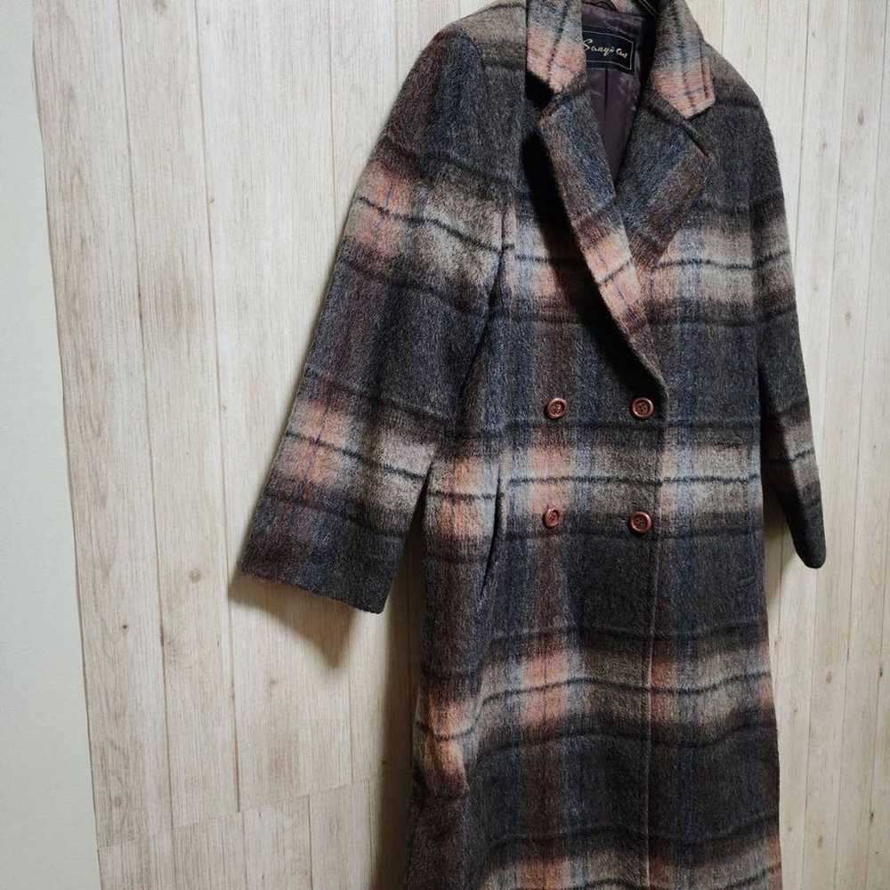 Sanyo coat Chester coat (S) 100% wool double-butt… - image 4