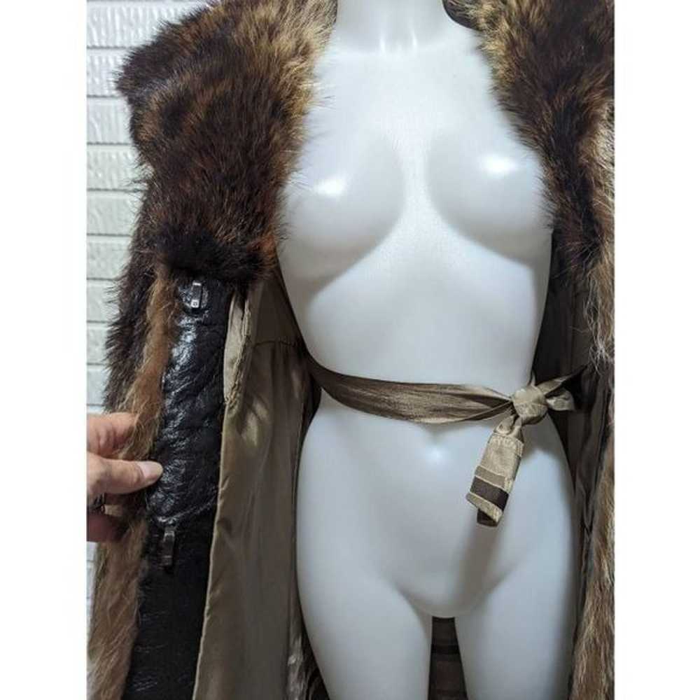 Vintage Women's S Canadian Furs Full Length Racco… - image 2